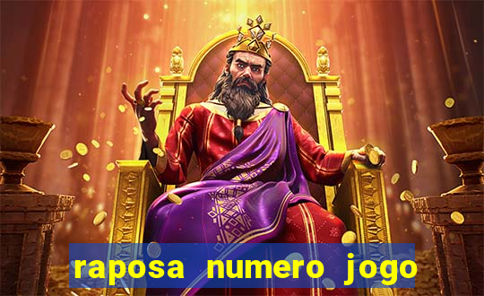 raposa numero jogo do bicho